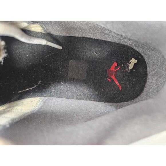 Jordan Flight TR 97 Mid “White Fire Cement” Air Jordan Shoes Size 8.5 - Picture 10 of 12